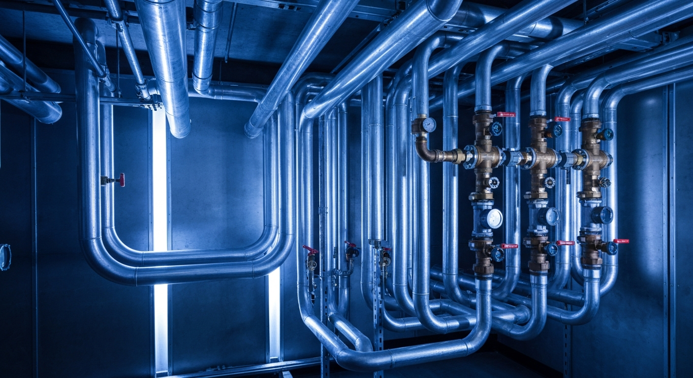 Commercial Heating System Plumbing - Flowtech Industrial Service LTD