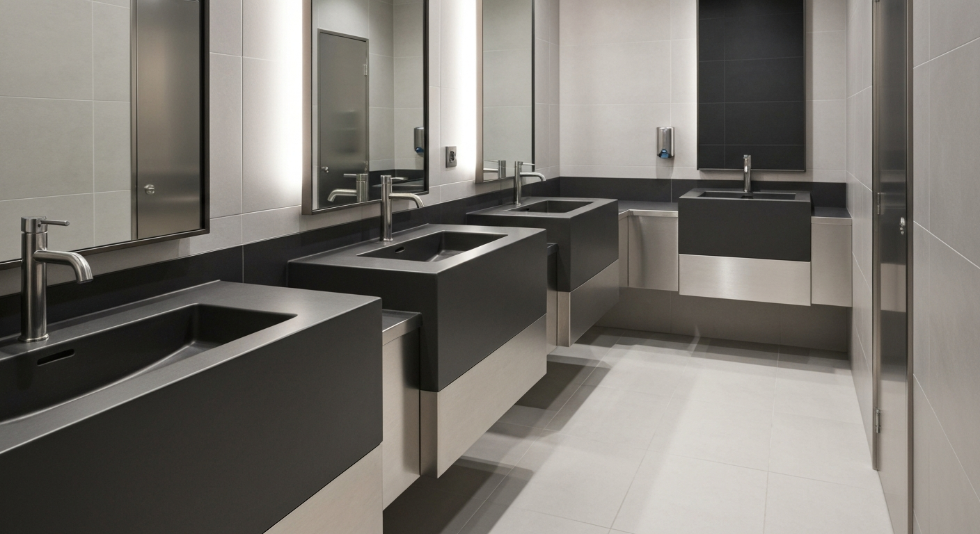 Commercial Washroom Plumbing - Flowtech Industrial Service LTD