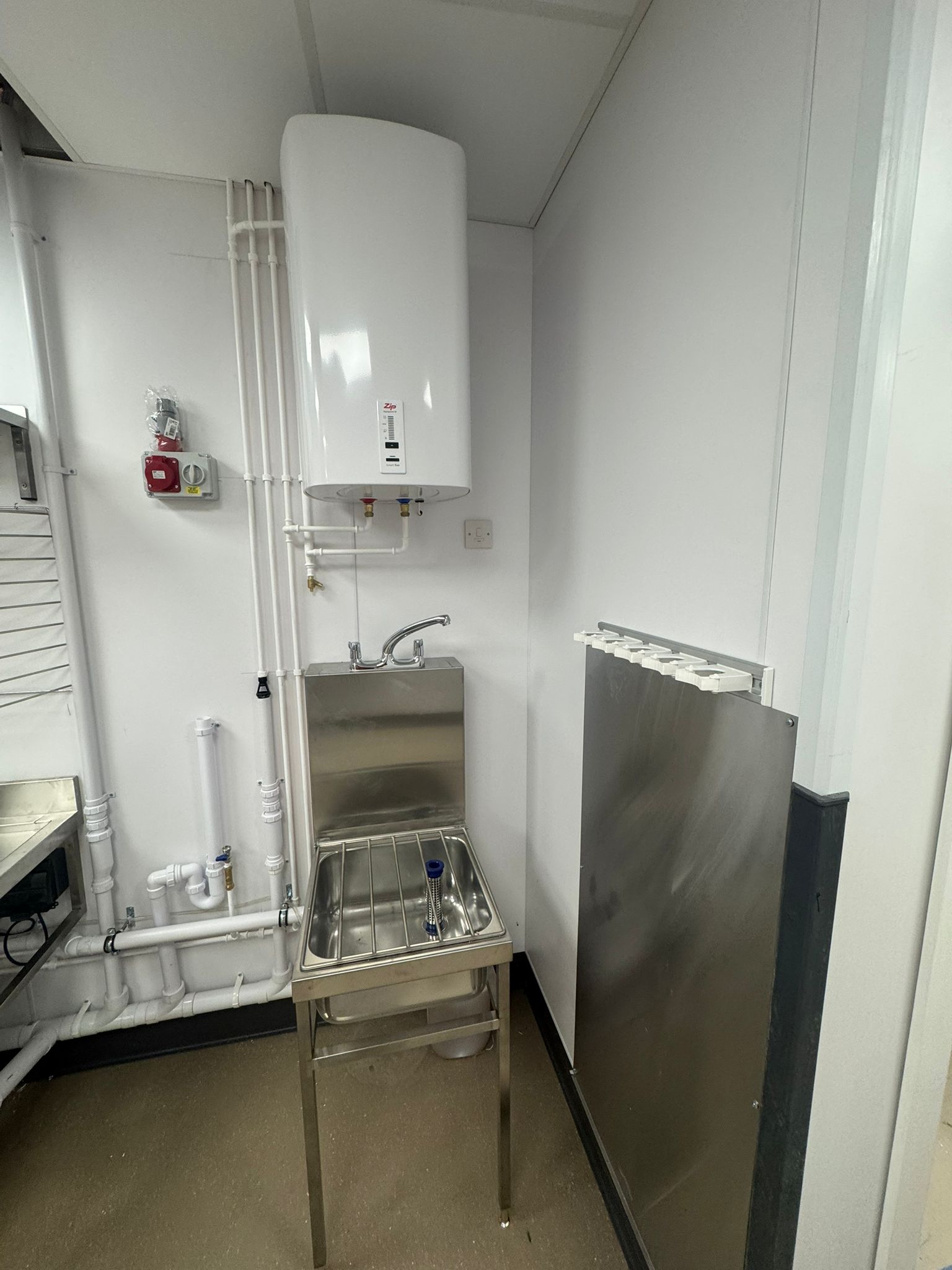 Water Heater & Utility Sink