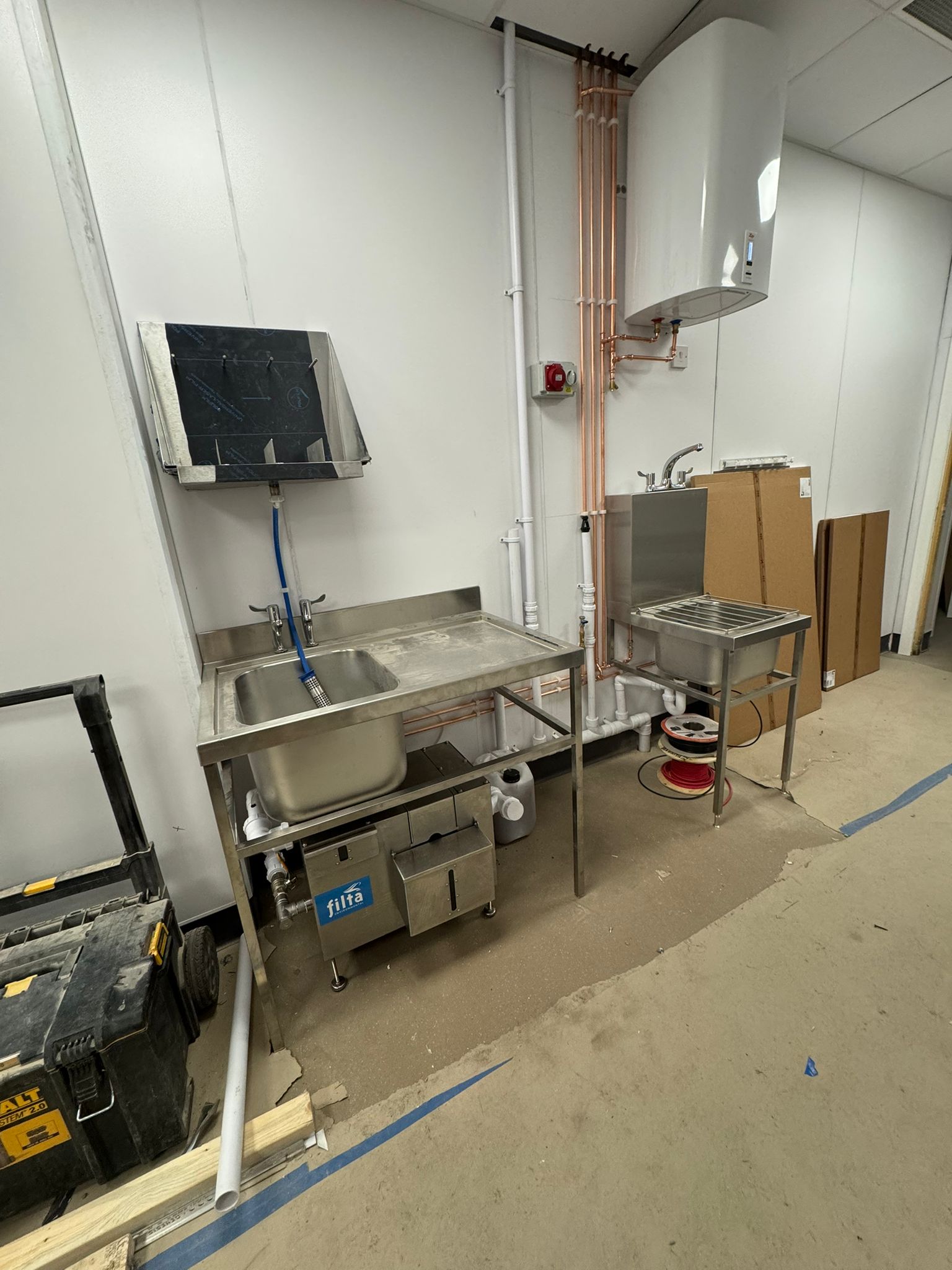 Sink & Water Heater Installation
