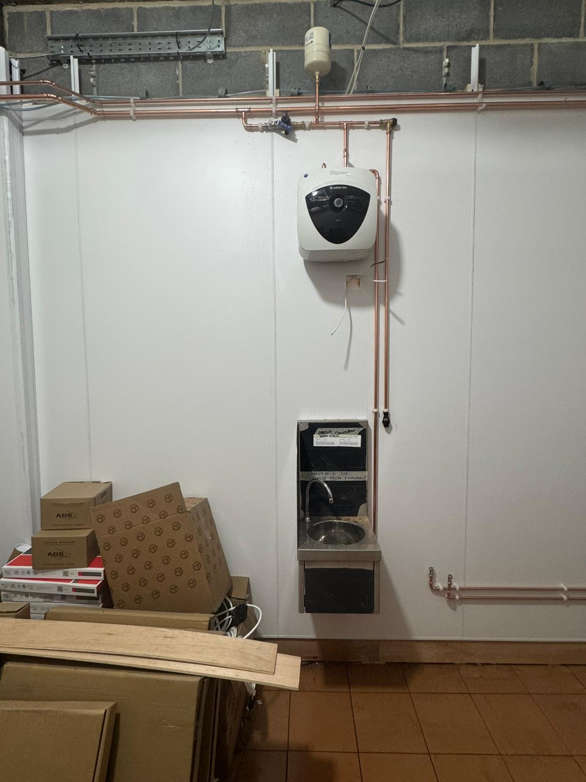 Plant room installation by Flowtech Industrial
