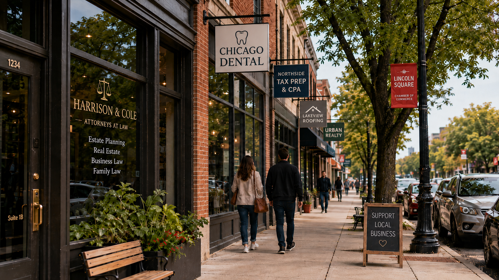 Chicago Main Street businesses