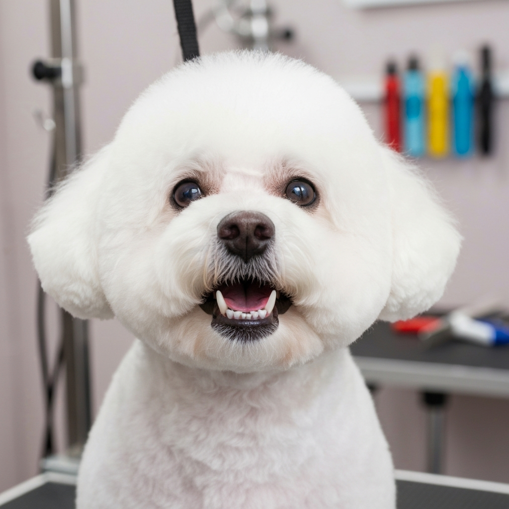 Dog teeth cleaning result 3