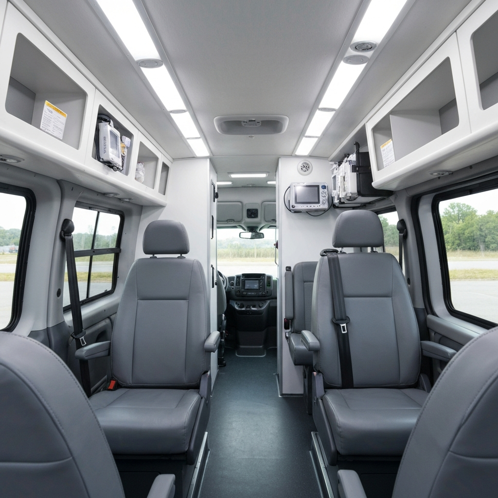 Ambulance interior