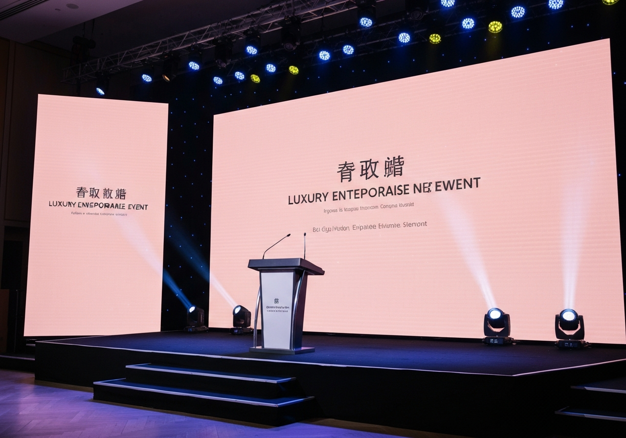 Corporate Keynote Staging