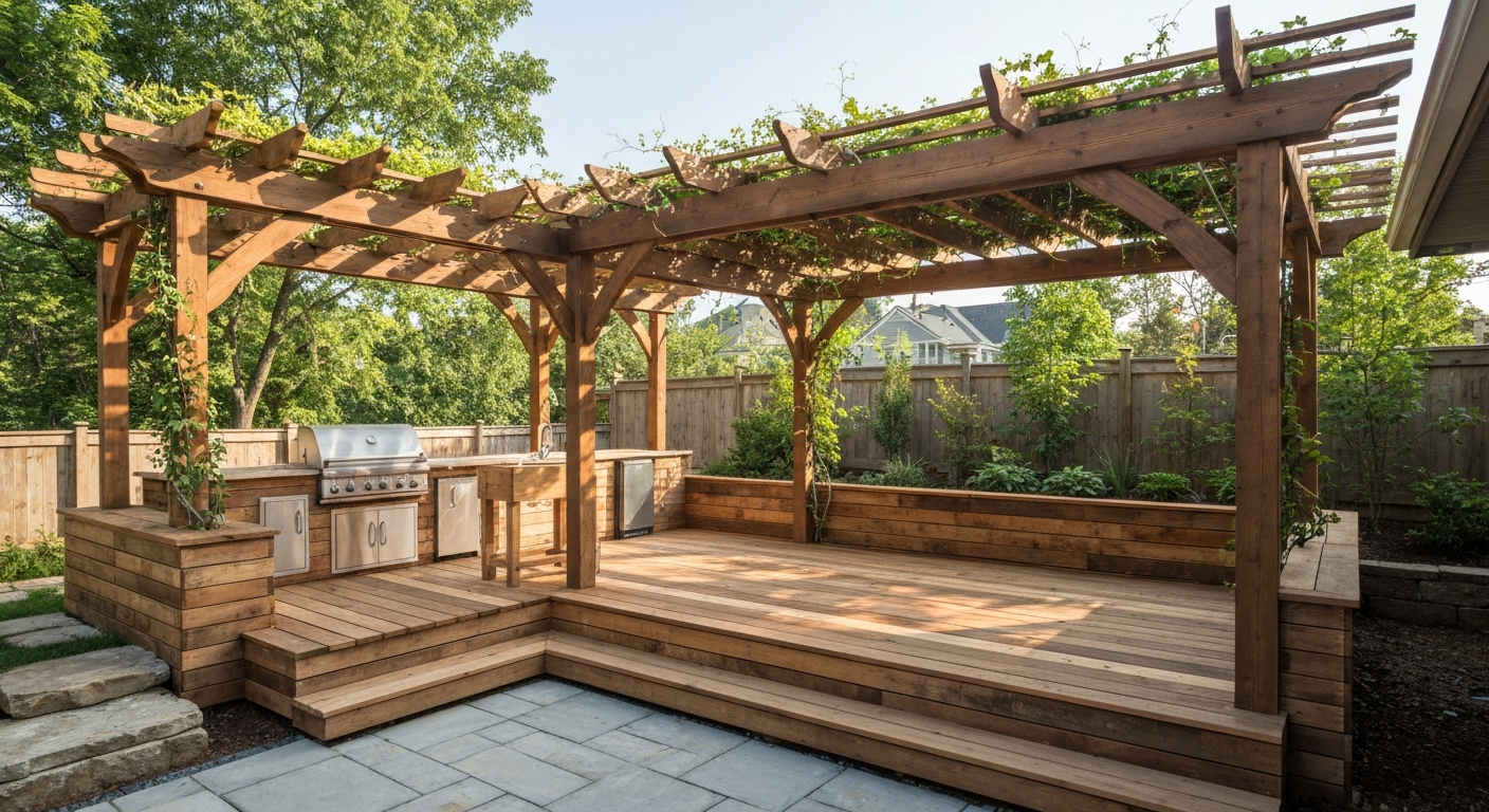 Beautiful Outdoor Living Space