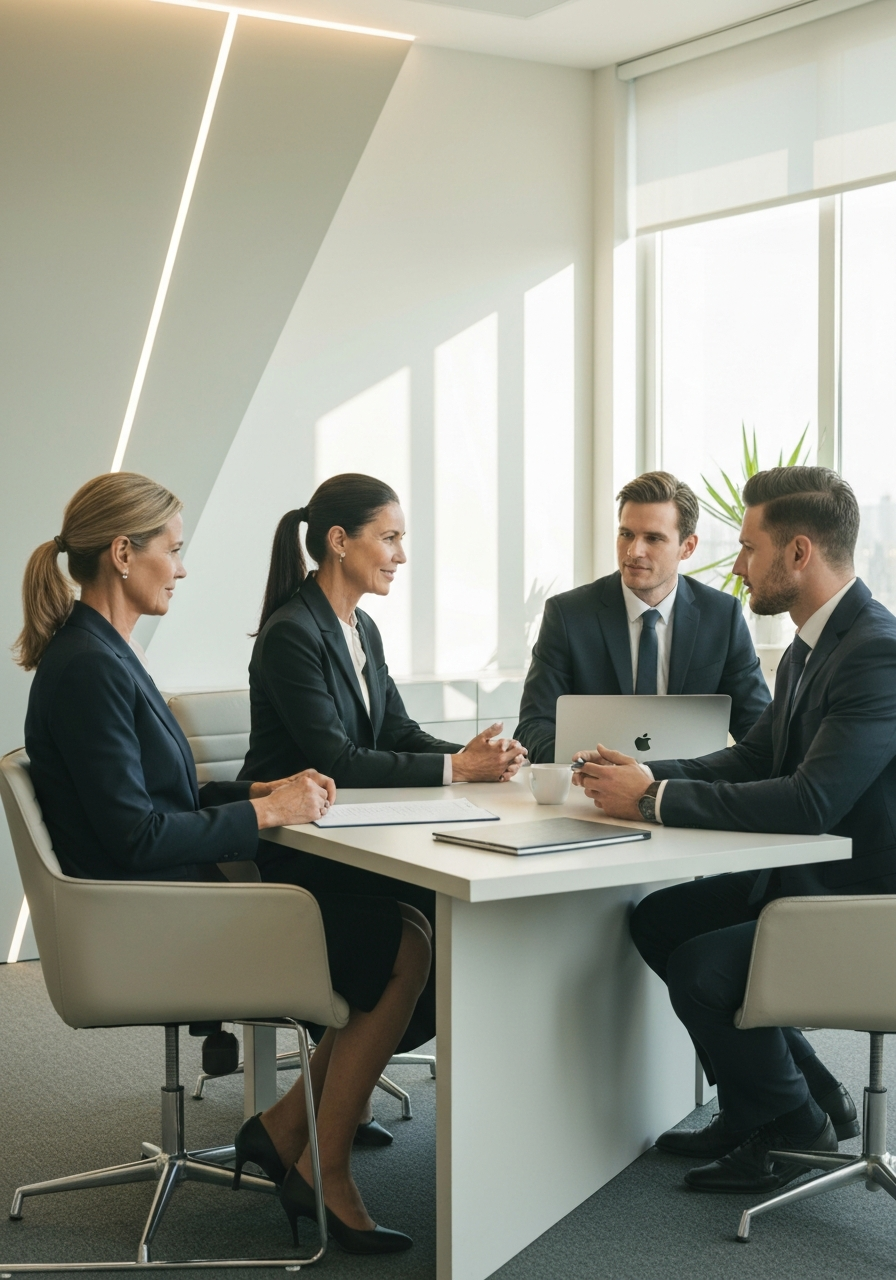 Professional financial team