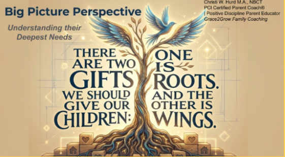 Roots and Wings - Big Picture Perspective