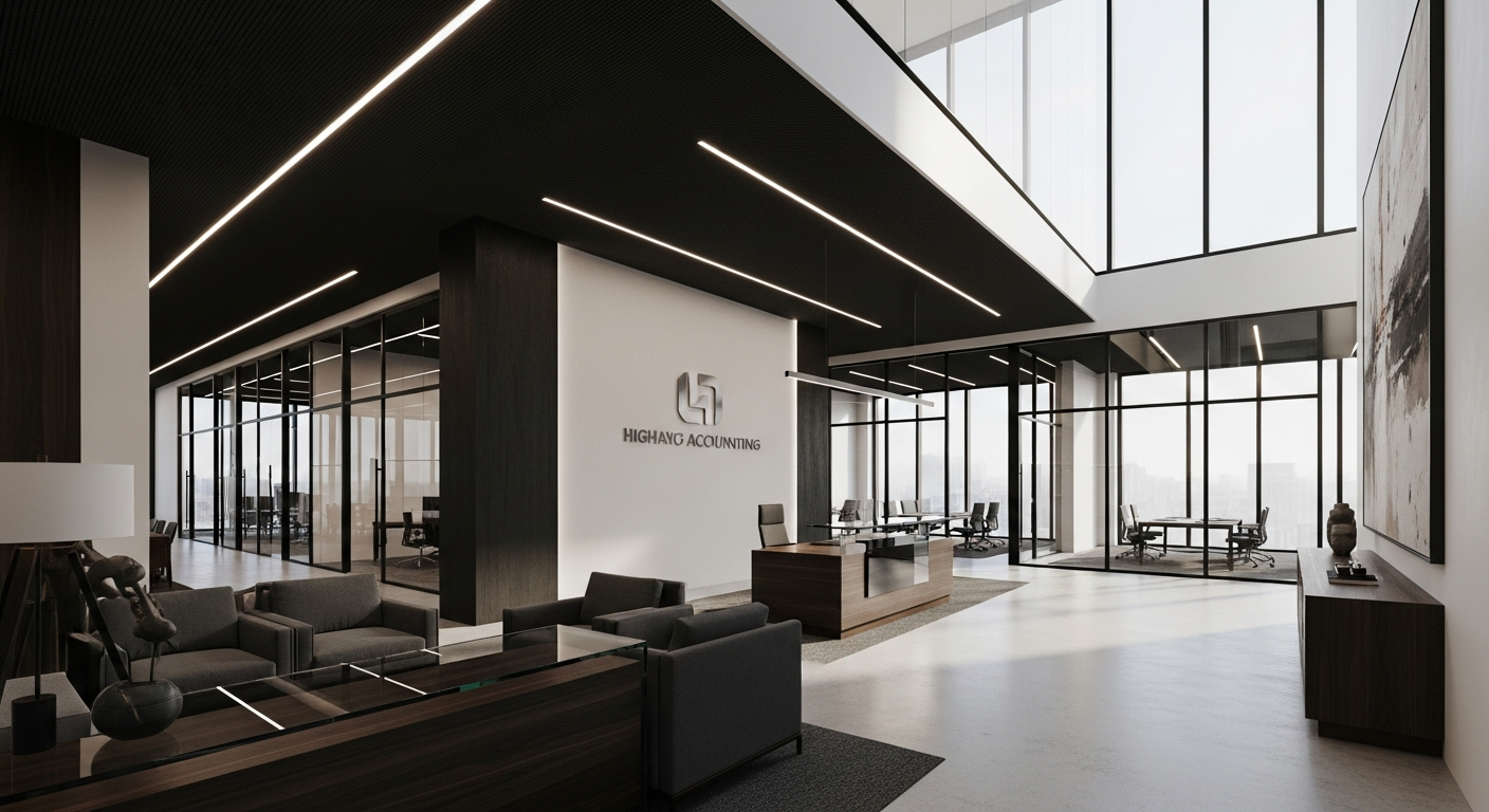 Modern corporate office