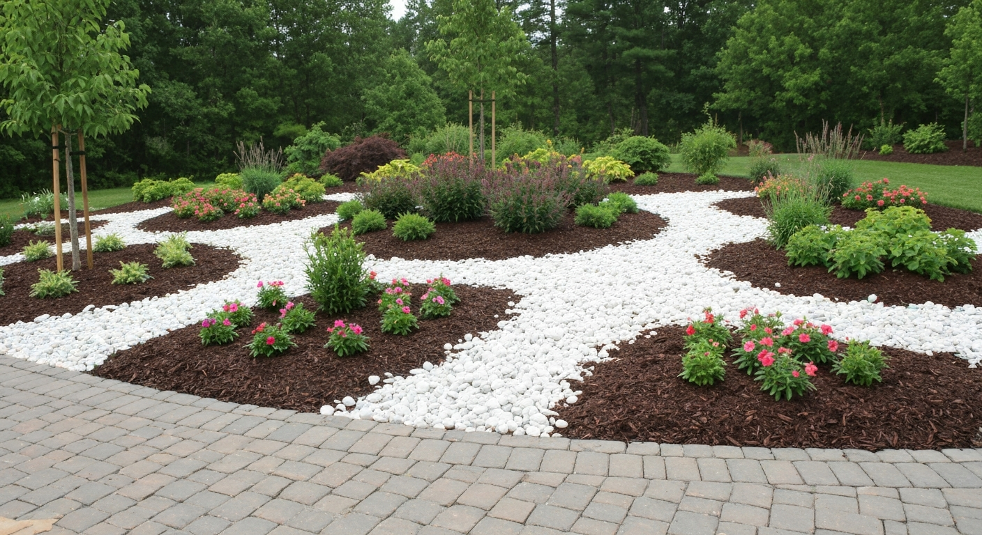 Mulch & Rock Installation
