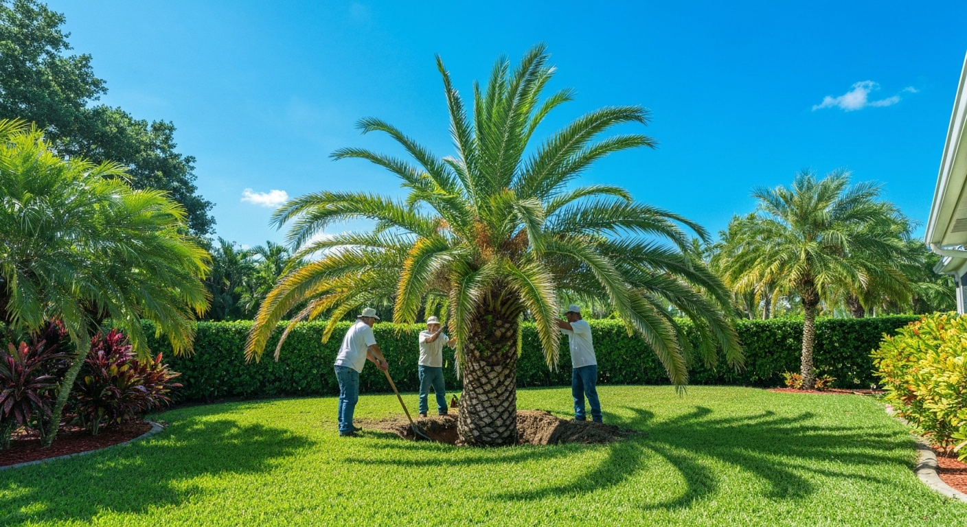 Palm Tree Installation & Relocation