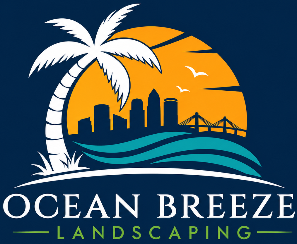 Ocean Breeze Landscaping Logo