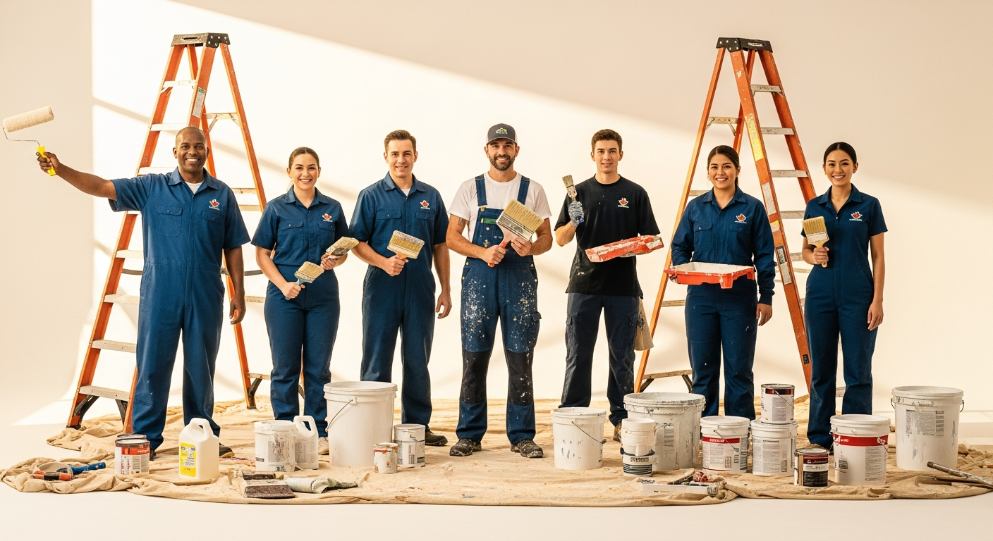 Niagara Star Painters team providing painting services in Niagara Region