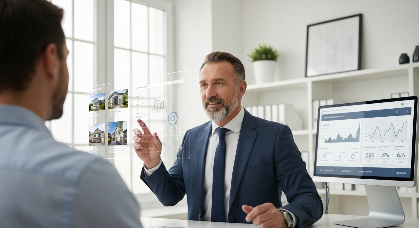 AI technology meeting real estate