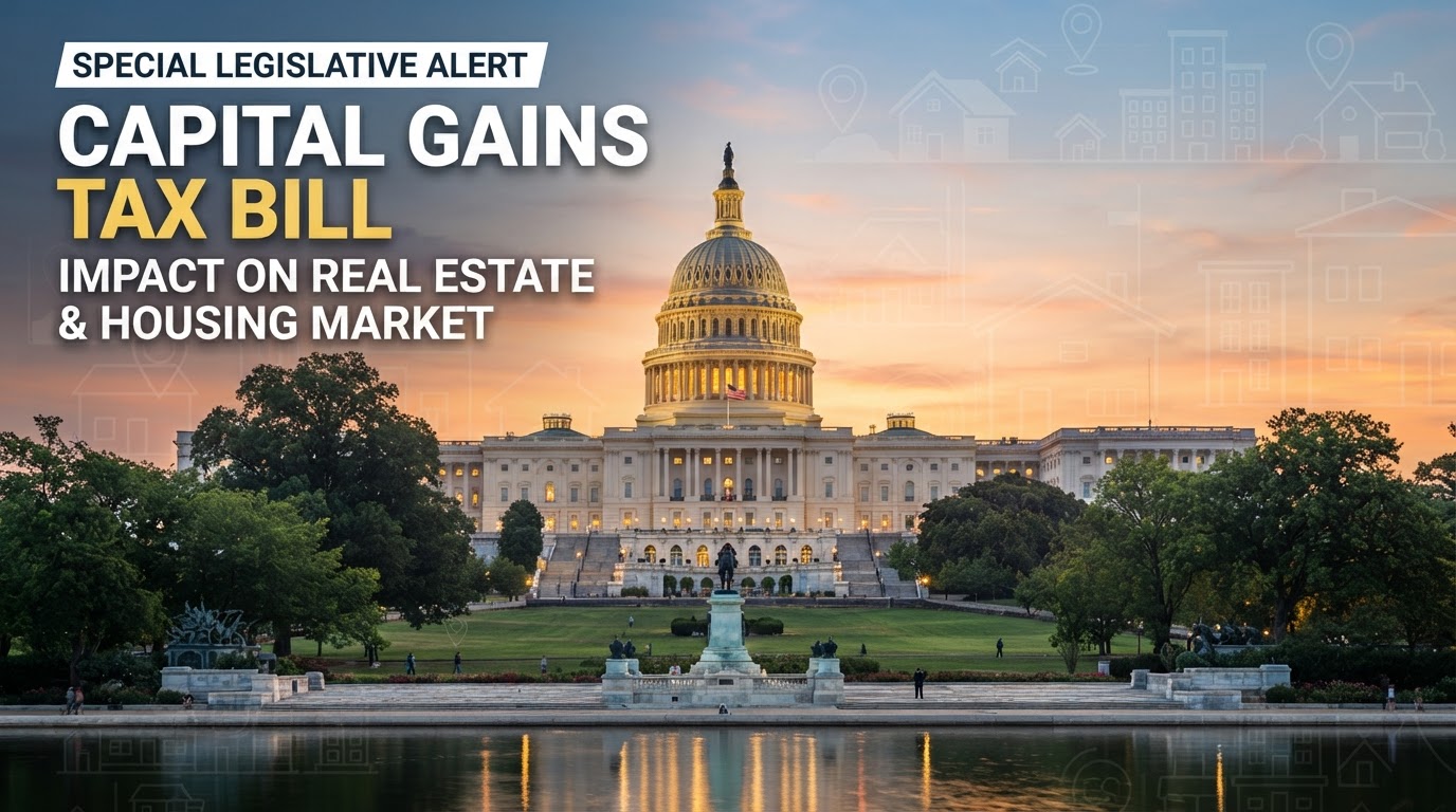 Special Alert: Bipartisan Bill to Double Capital Gains Tax Exclusion Gains Momentum in Congress