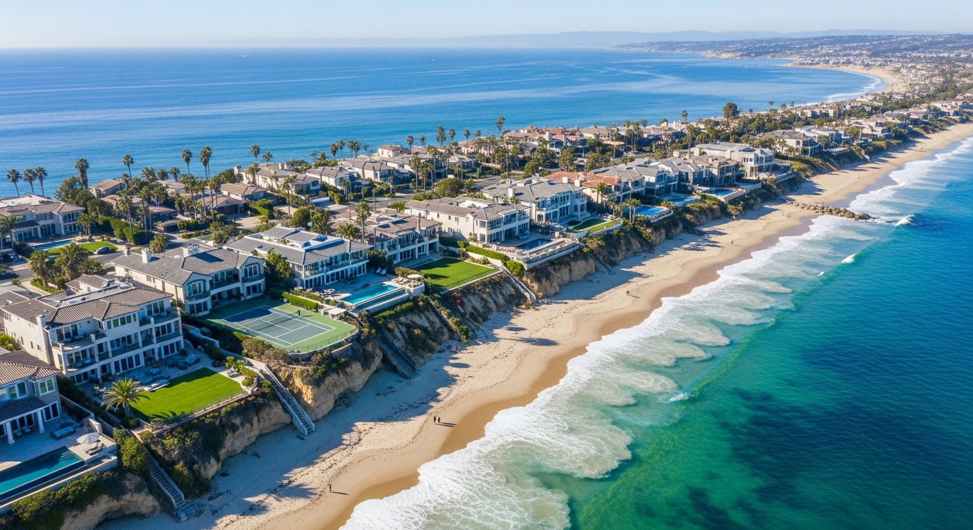 Coastal properties in North County San Diego