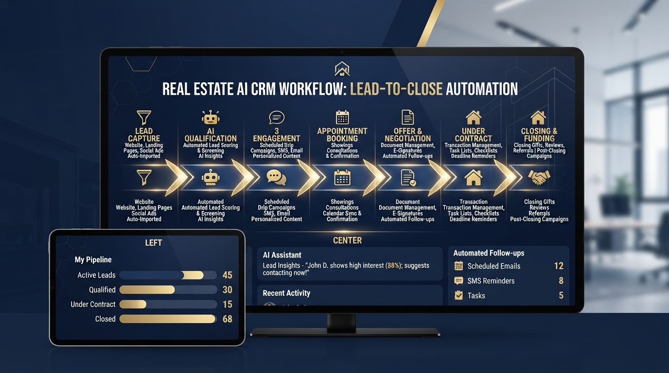 From Lead to Close: How a Smart CRM Loop Builds Your Real Estate Business