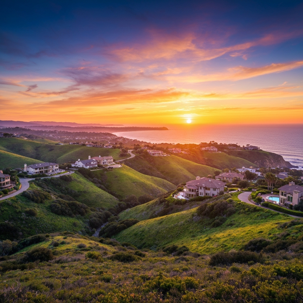 Beautiful coastal community in North San Diego County
