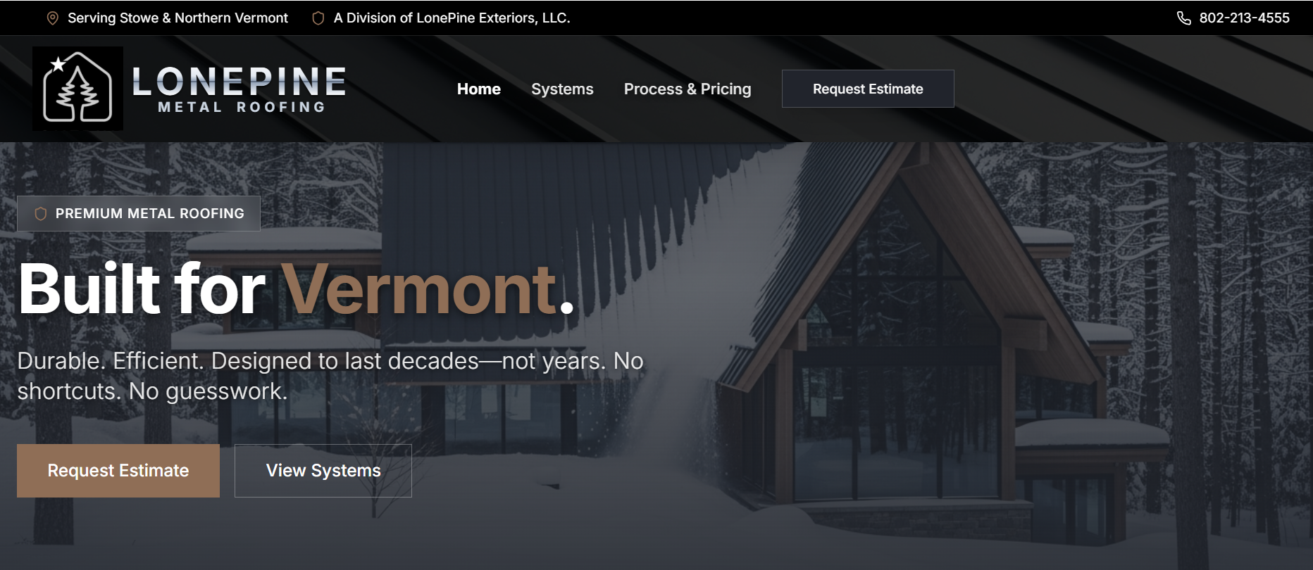 Lone Pine Exteriors NH