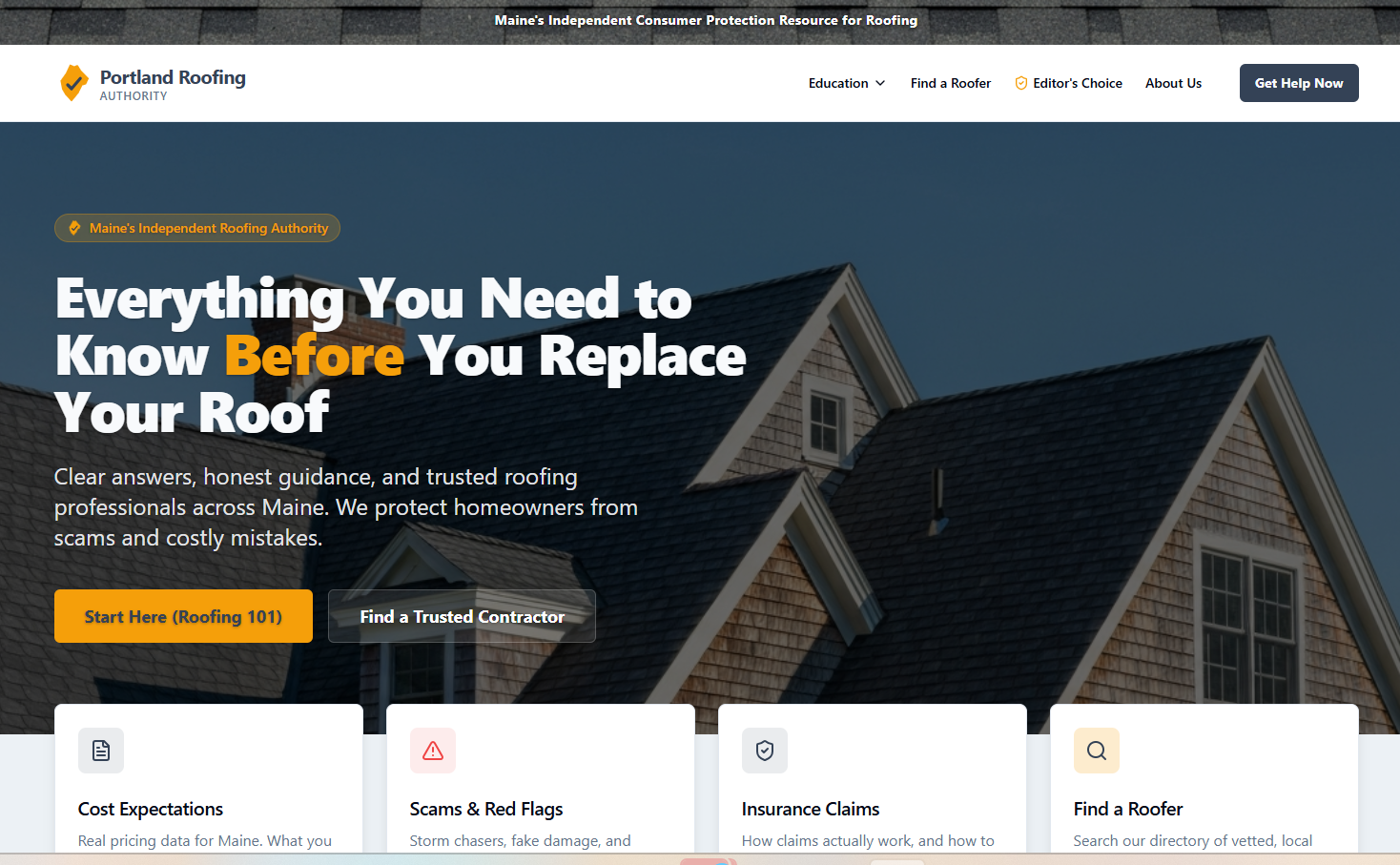 Portland Roofing Authority