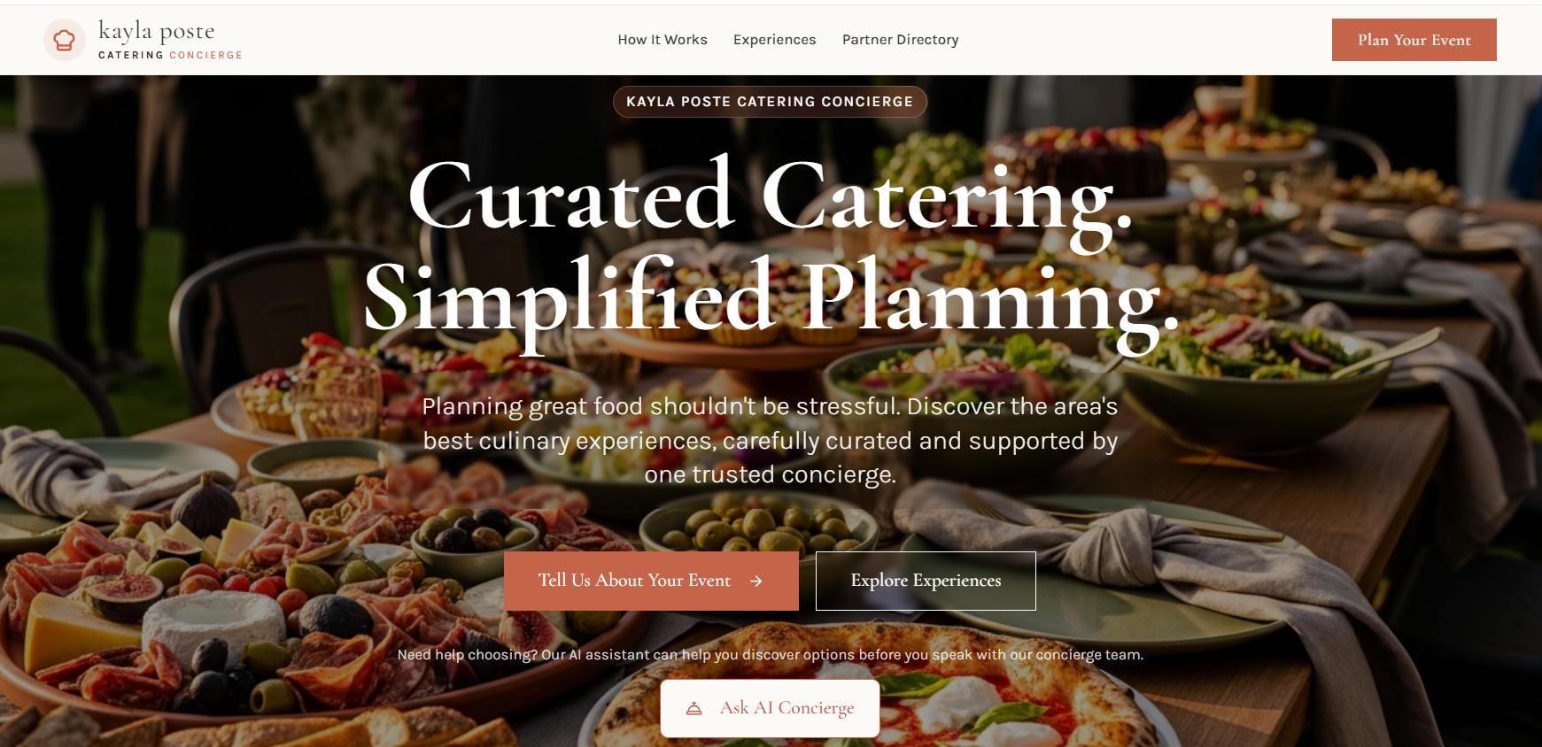 Kayla Poste Catering