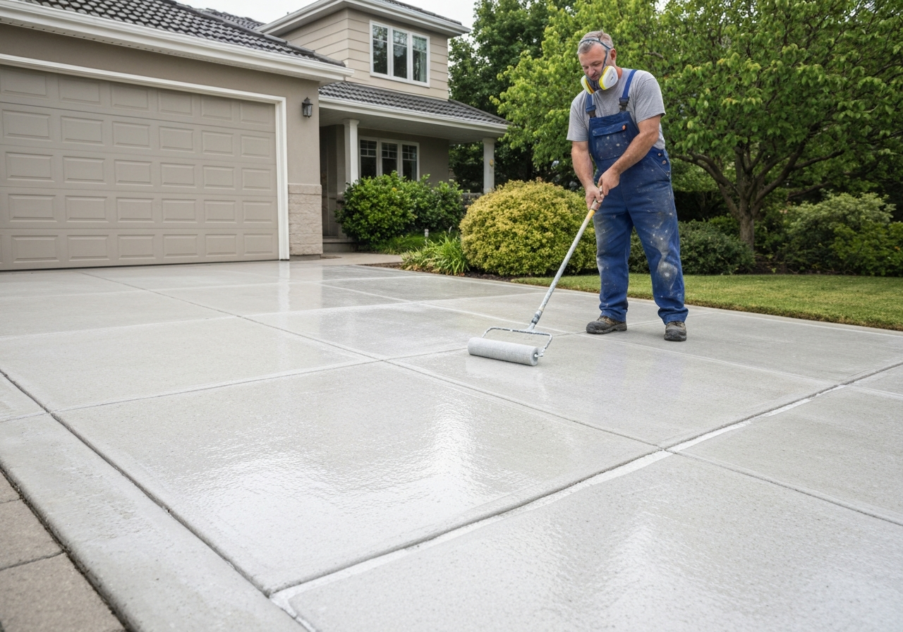 Concrete sealing service
