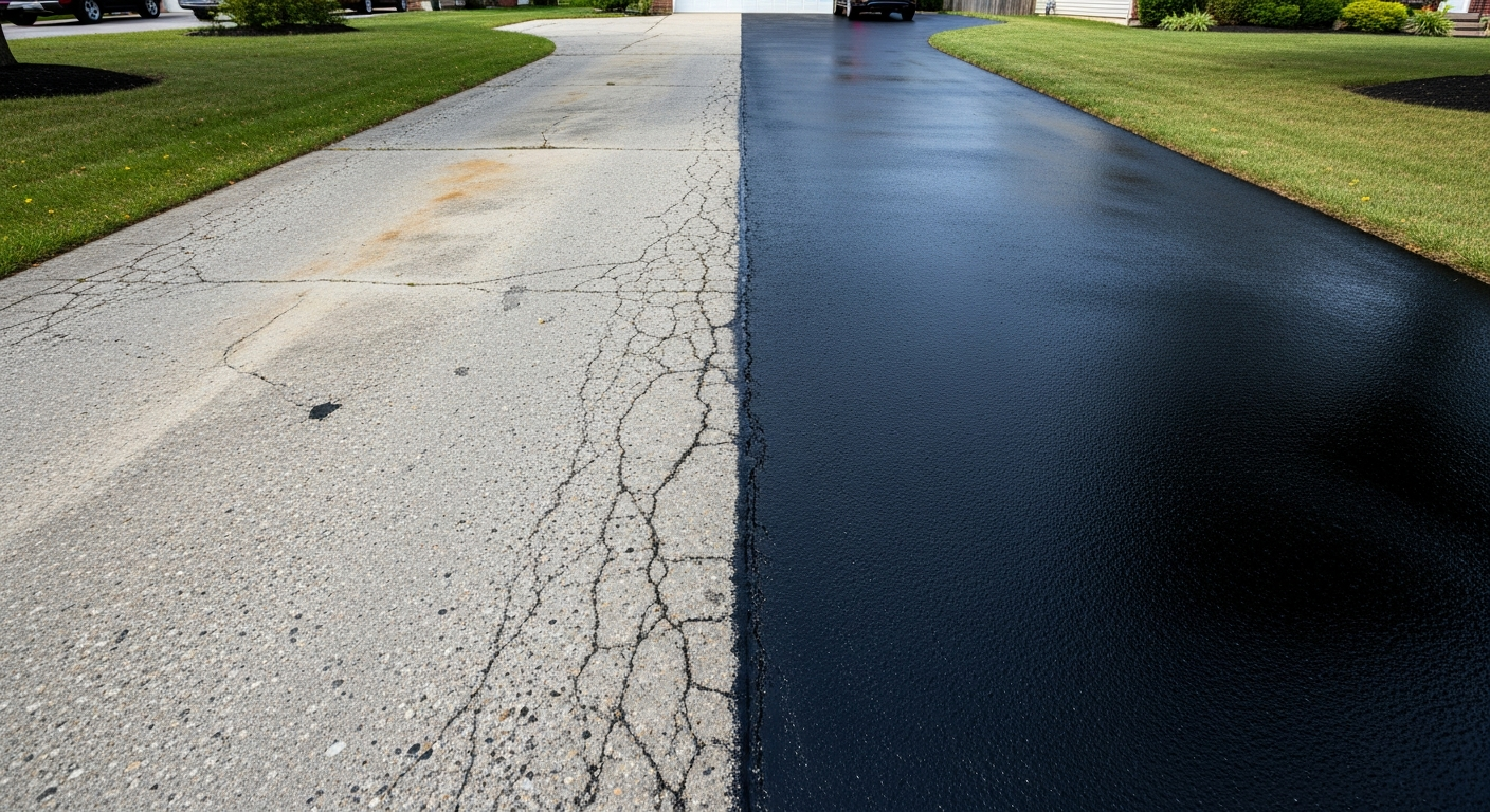 Professional pavement maintenance