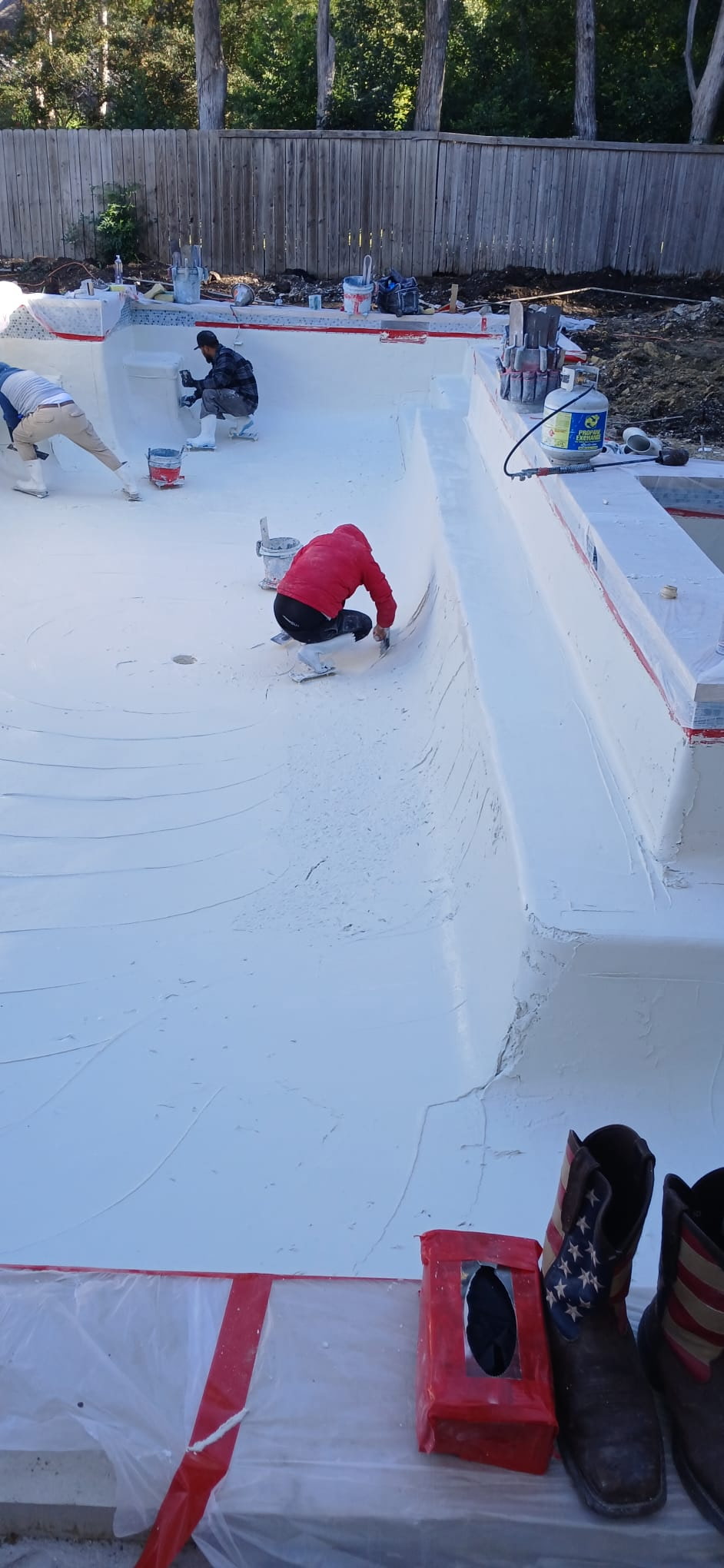Plastering
