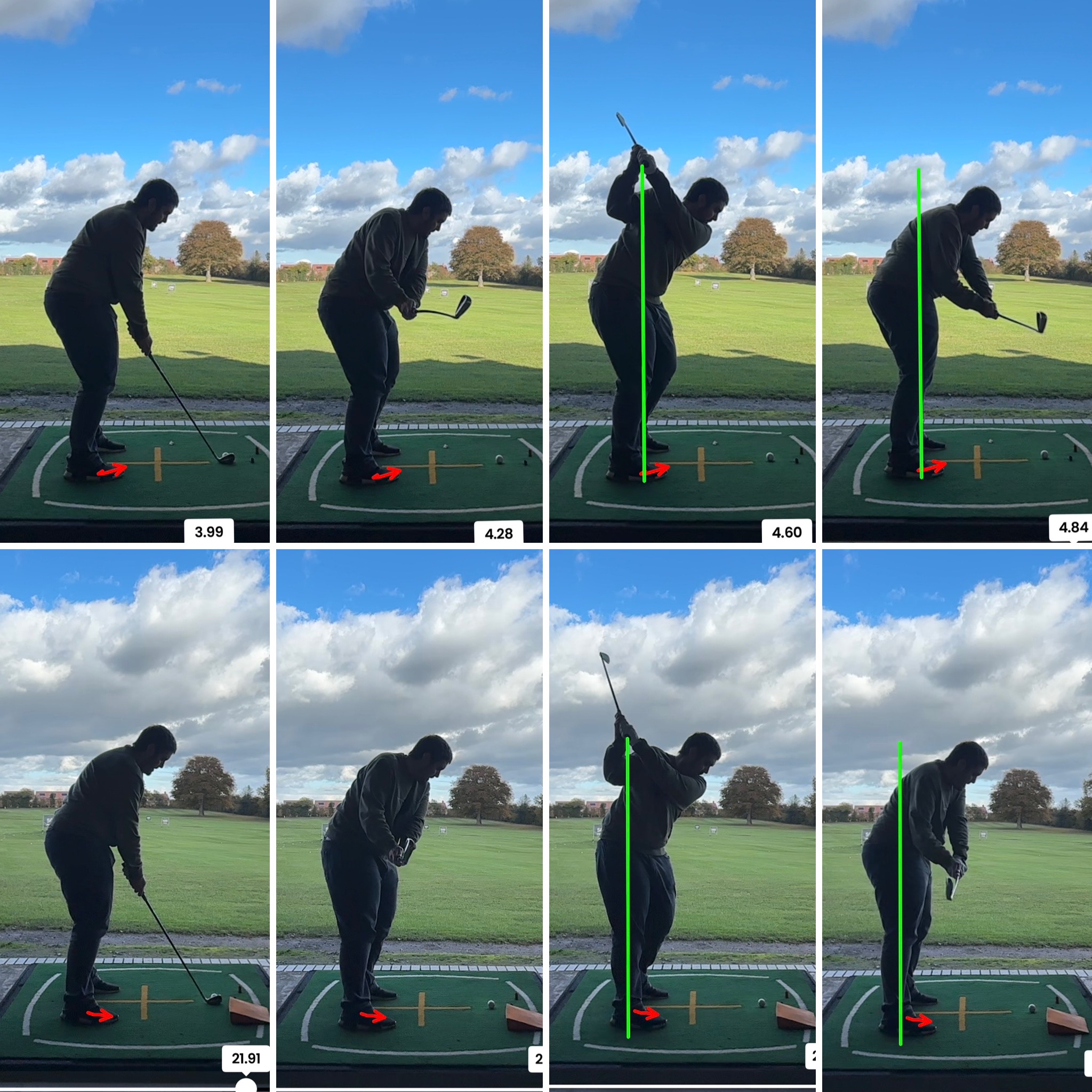Removing over the top move - Swing upgrades