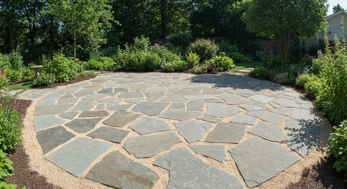 flagstone patio Long Island NY