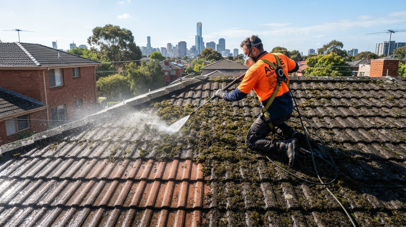 Why High-Pressure Roof Cleaning Is Critical Before Applying Membrane (30-Day Guide)