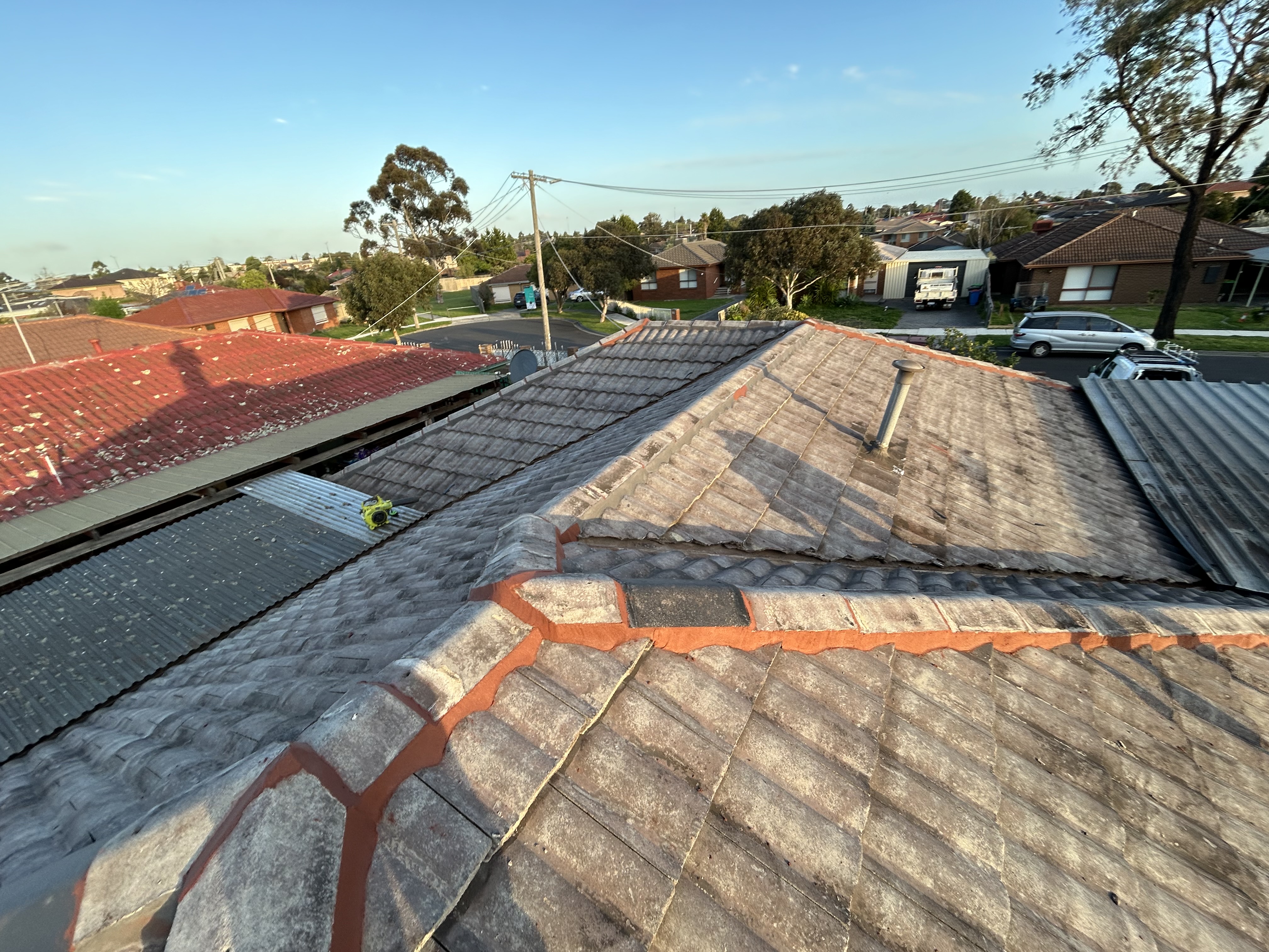 Roof restoration in Meadow Heights, Melbourne