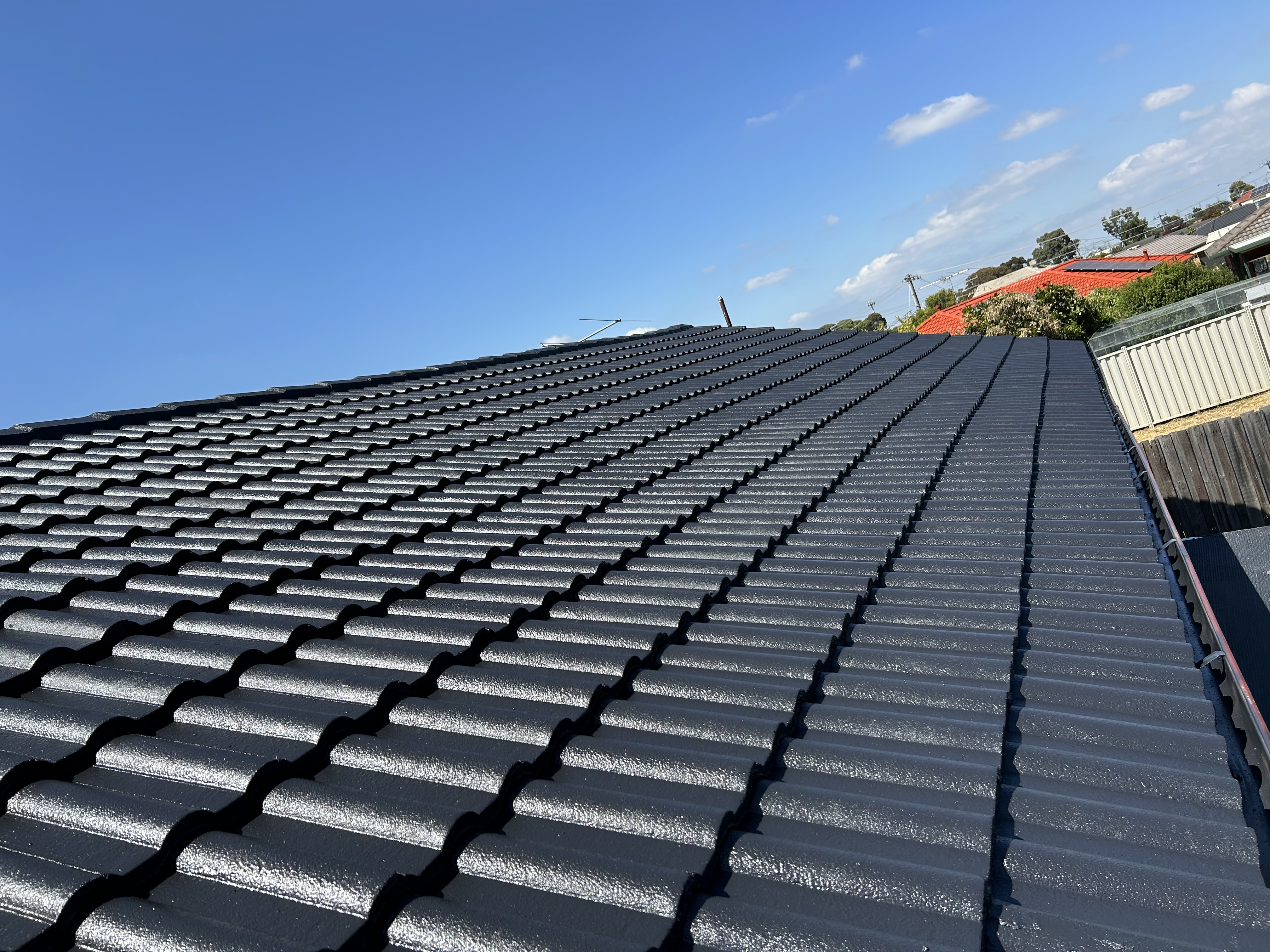Monument charcoal roof restored by Chris