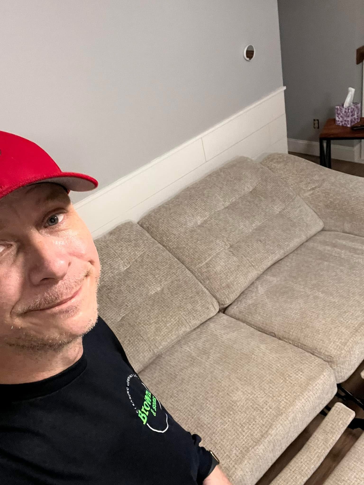 Upholstery Cleaning - Brown and Sons Cleaning