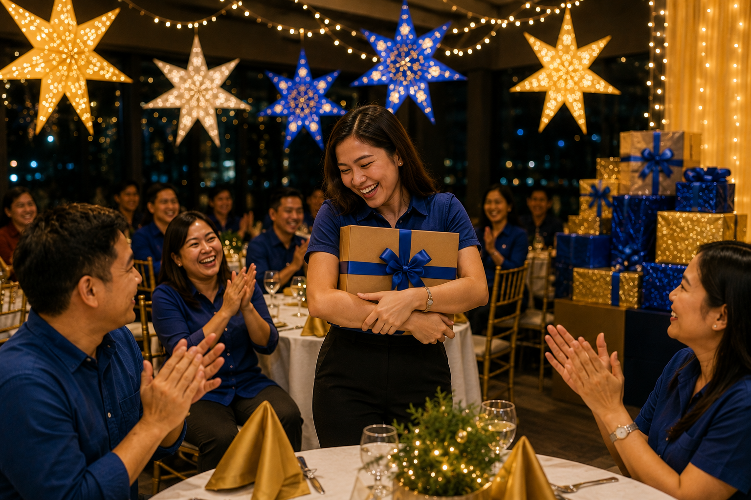 Christmas party giveaways