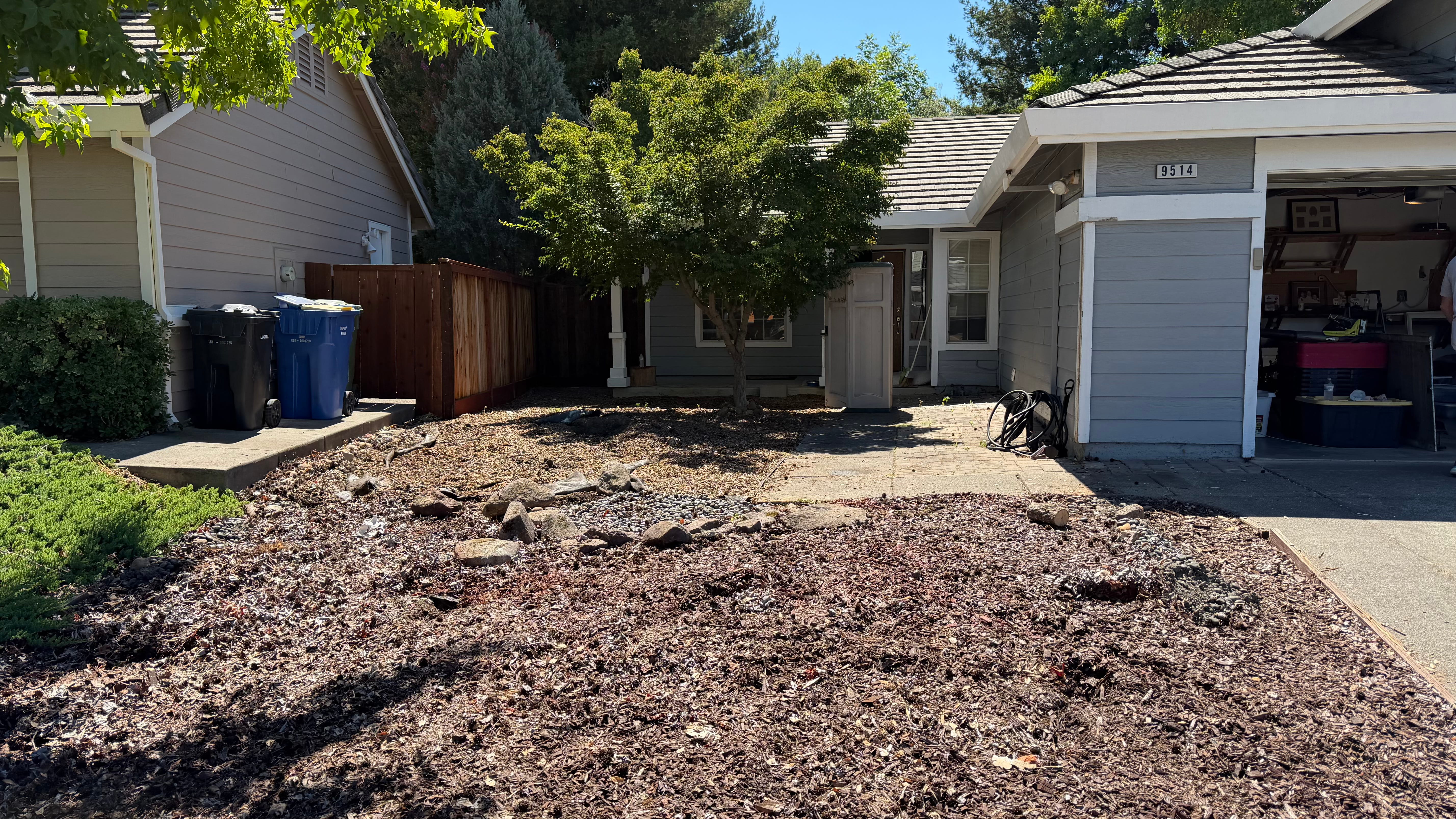 Deck & Fence Removal — after junk removal