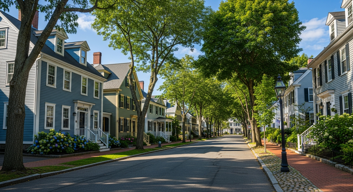 Scenic view representing Massachusetts Real Estate