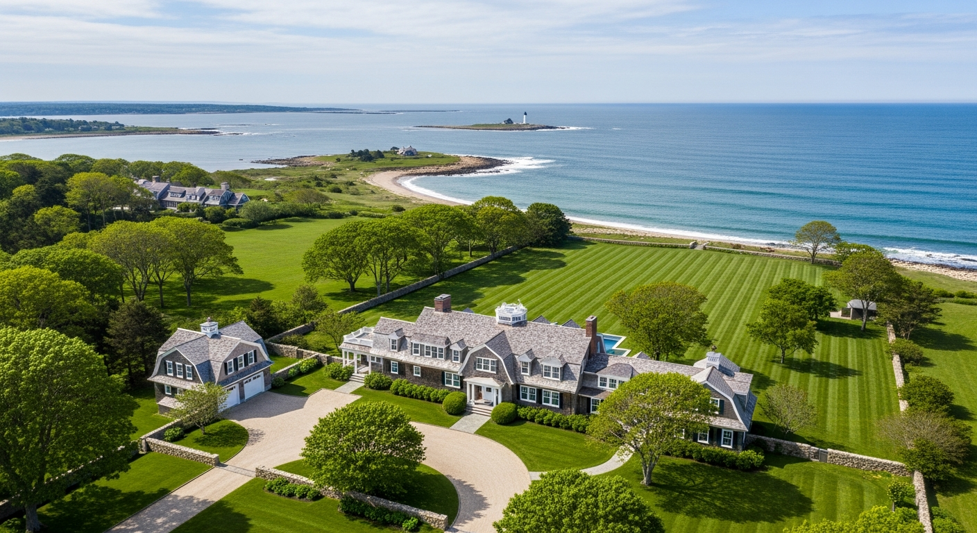 Beautiful New England coastal property in Rhode Island