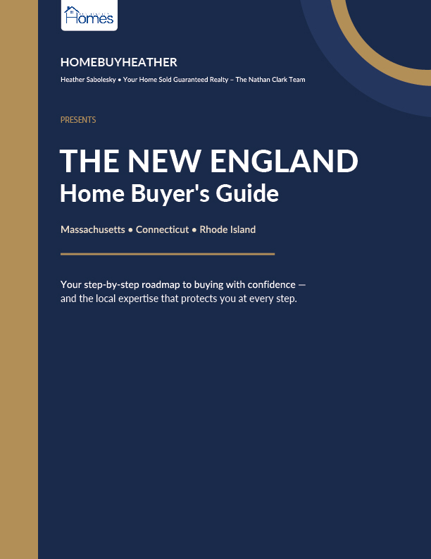 The New England Home Buyer's Guide cover for Rhode Island, Massachusetts, and Connecticut buyers