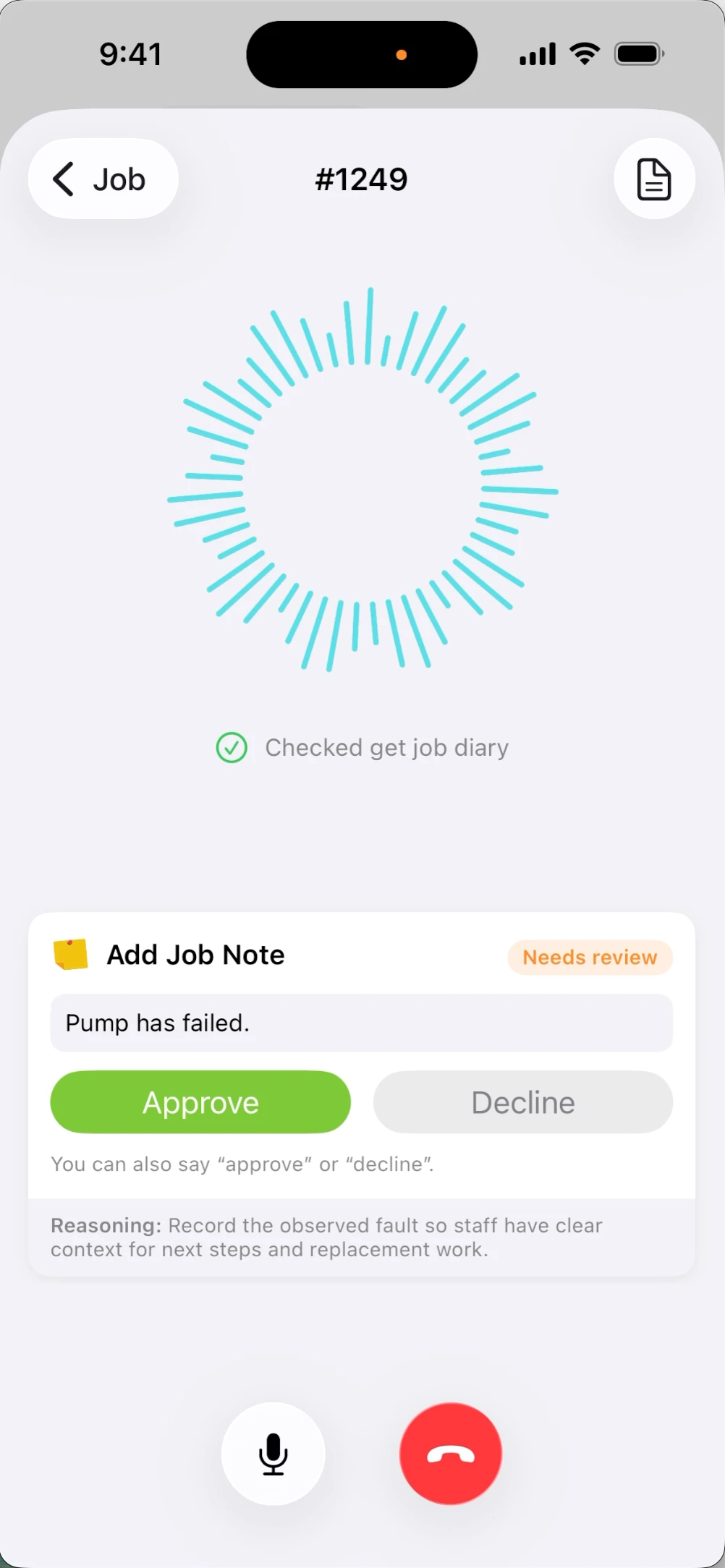 Office agent available in the desktop and mobile app versions
