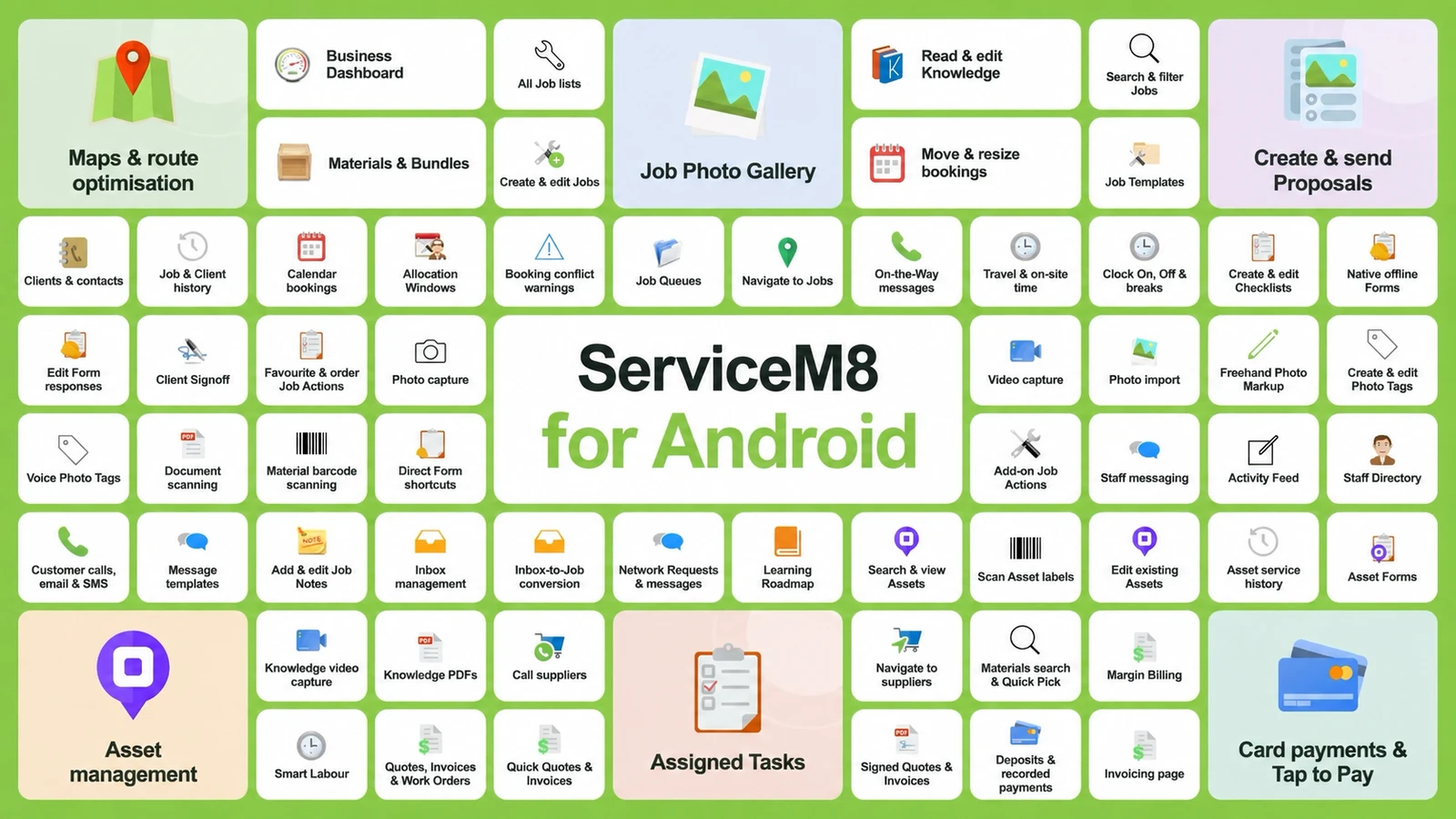 ServiceM8 for Android now matches the iOS app feature-for-feature