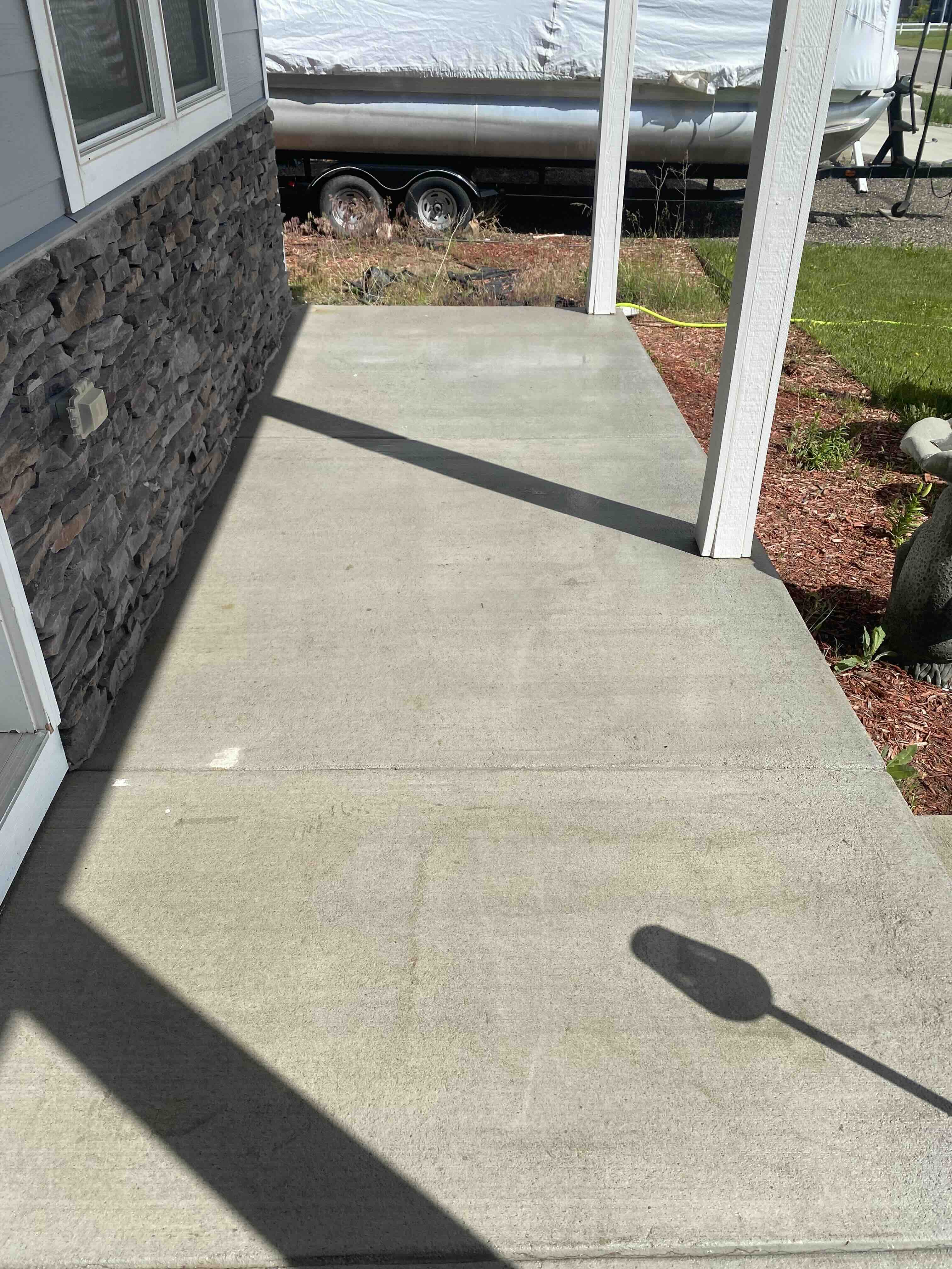 Patio / Walkway Cleaning - After