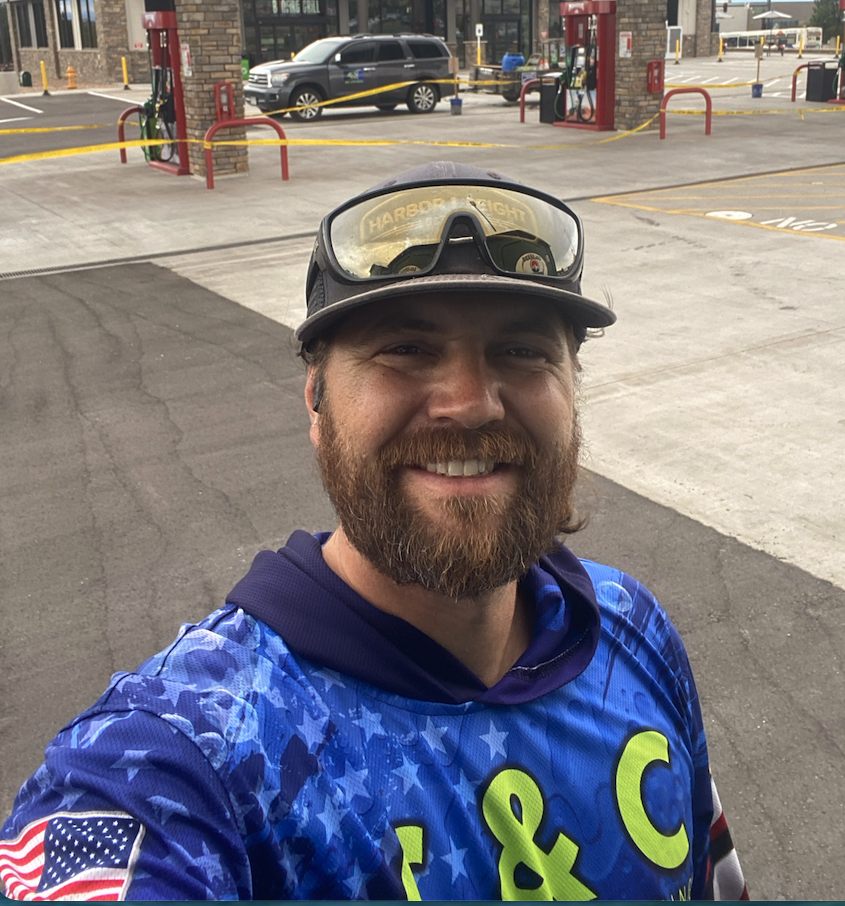 Collin, owner of C&C Pressure Washing