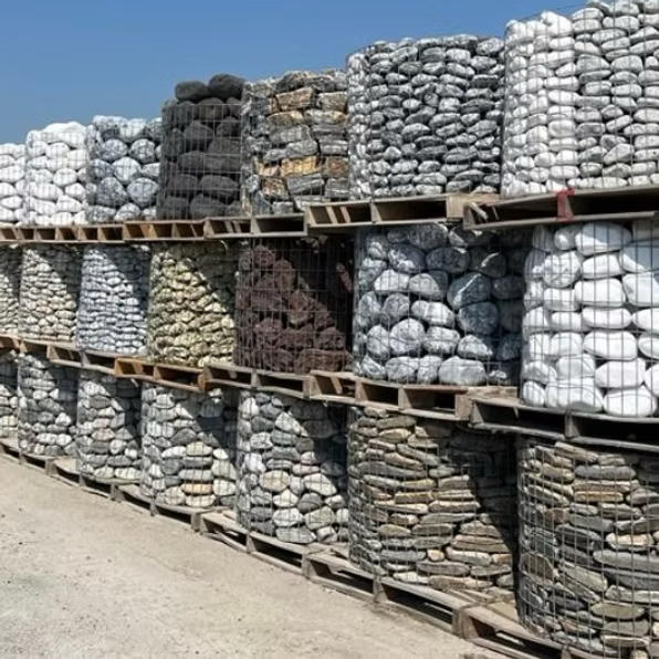 Various landscaping rocks and stones