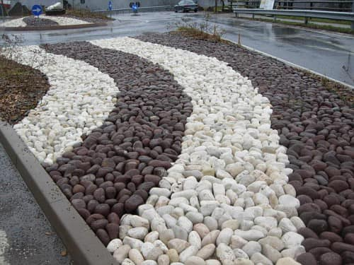 Curved Stone Pathway