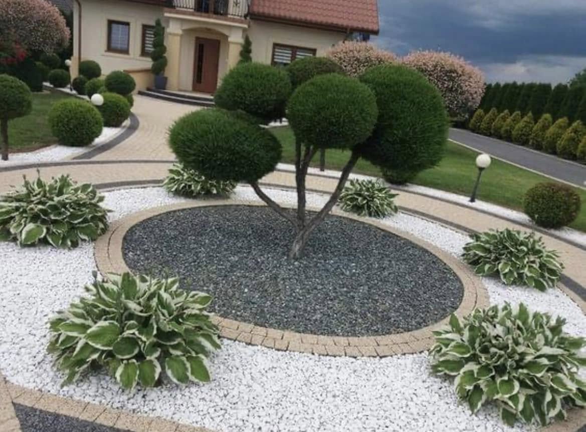Manicured Topiary Garden