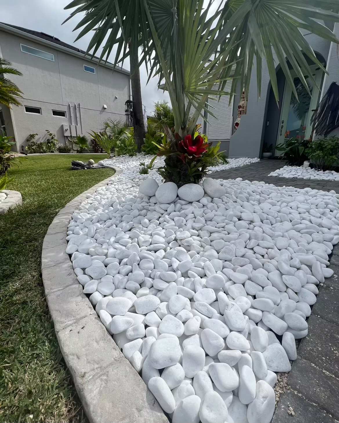 Professional hardscape installation