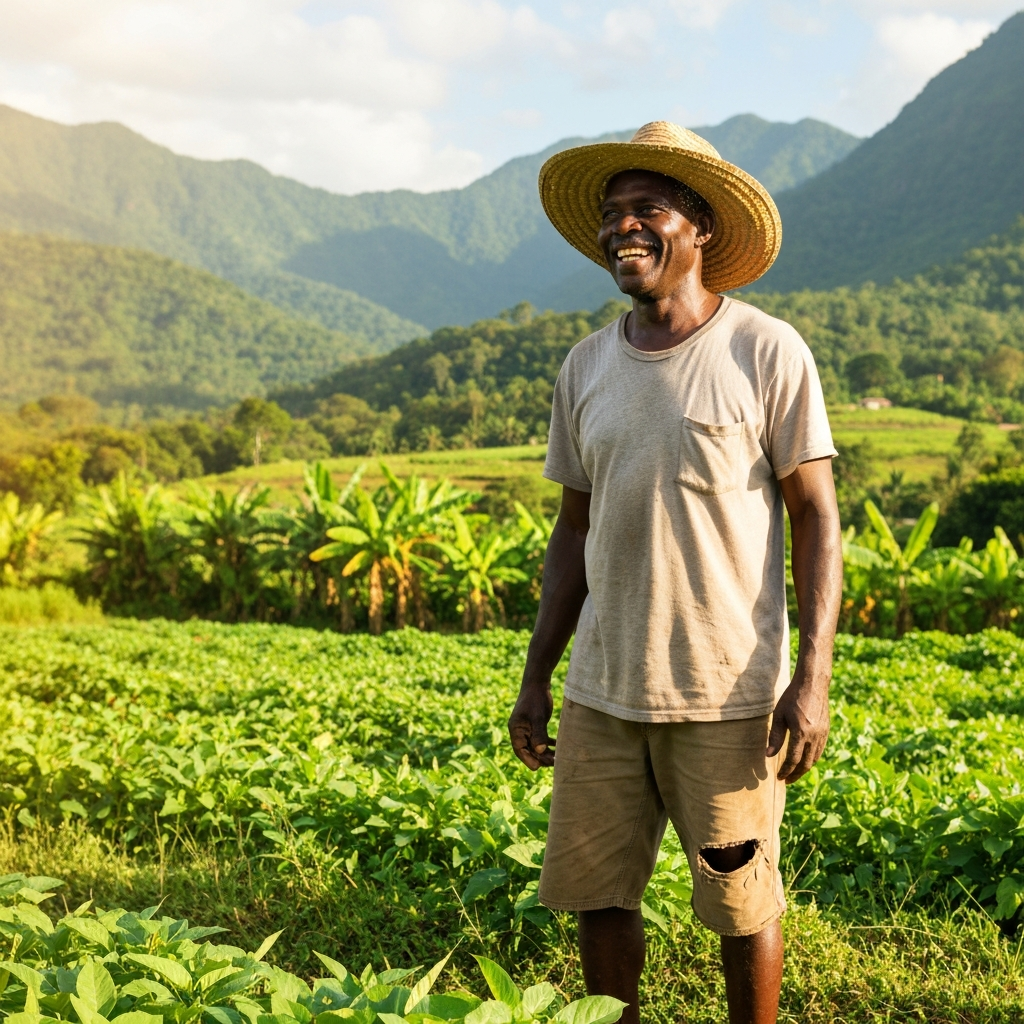 Sunny Valley Farm farmer in Bog Walk, Jamaica