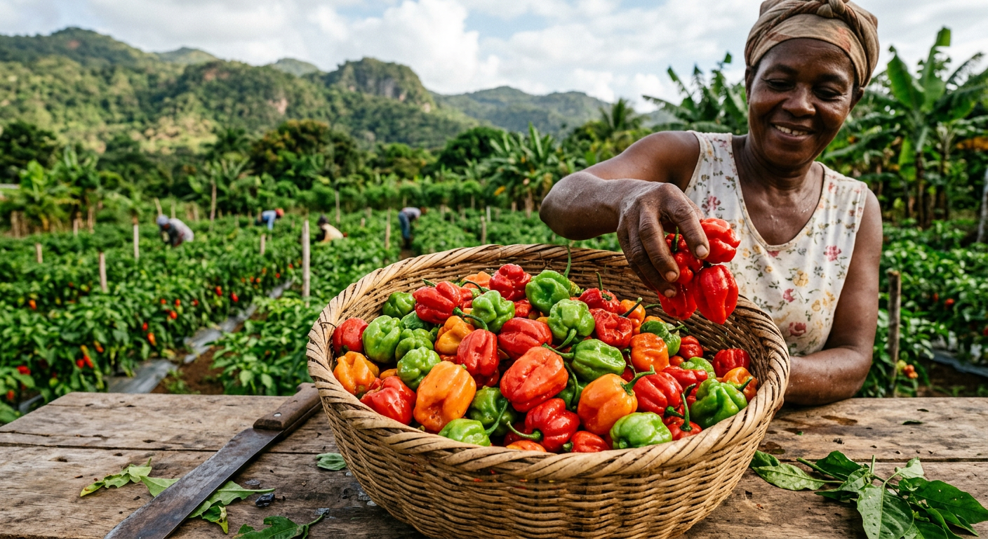 Scotch Bonnet Peppers