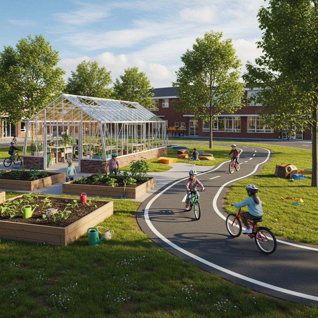 20,000 Sq. Ft. Outdoor Playground